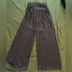 Buttery soft charcoal Athleta lounge pants - Studio Wide Leg Pant